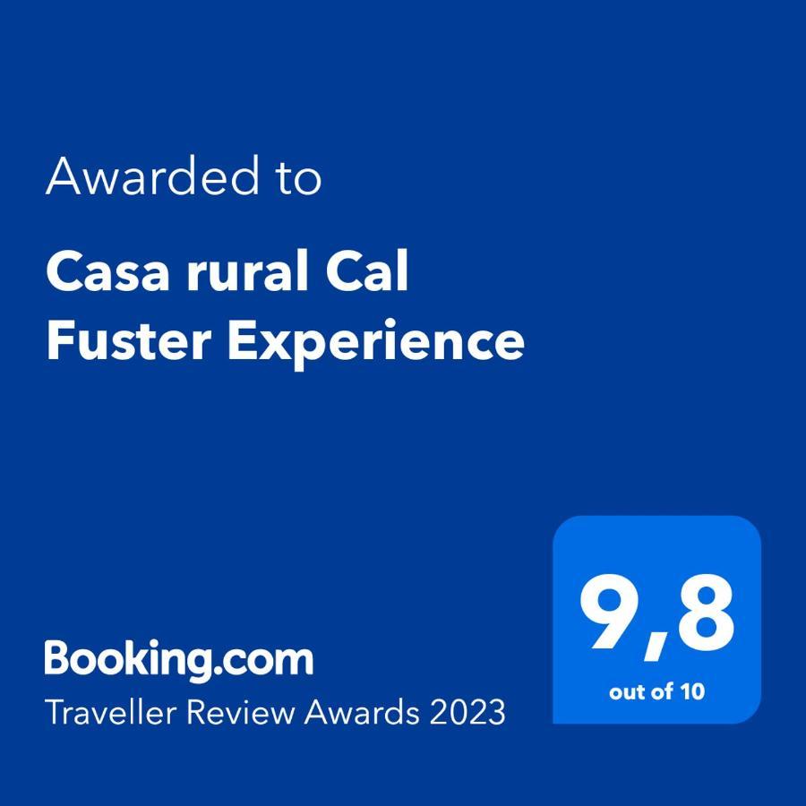 Casa Rural Cal Fuster Experience Terrades Kültér fotó